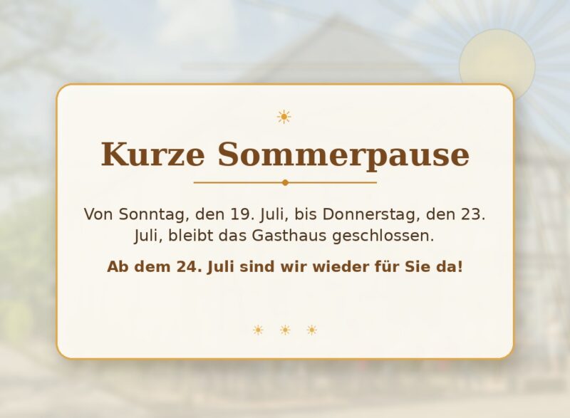 Alte Post -> zur Speisekarte